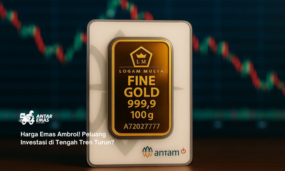 Harga Emas Ambrol! Peluang Investasi di Tengah Tren Turun?