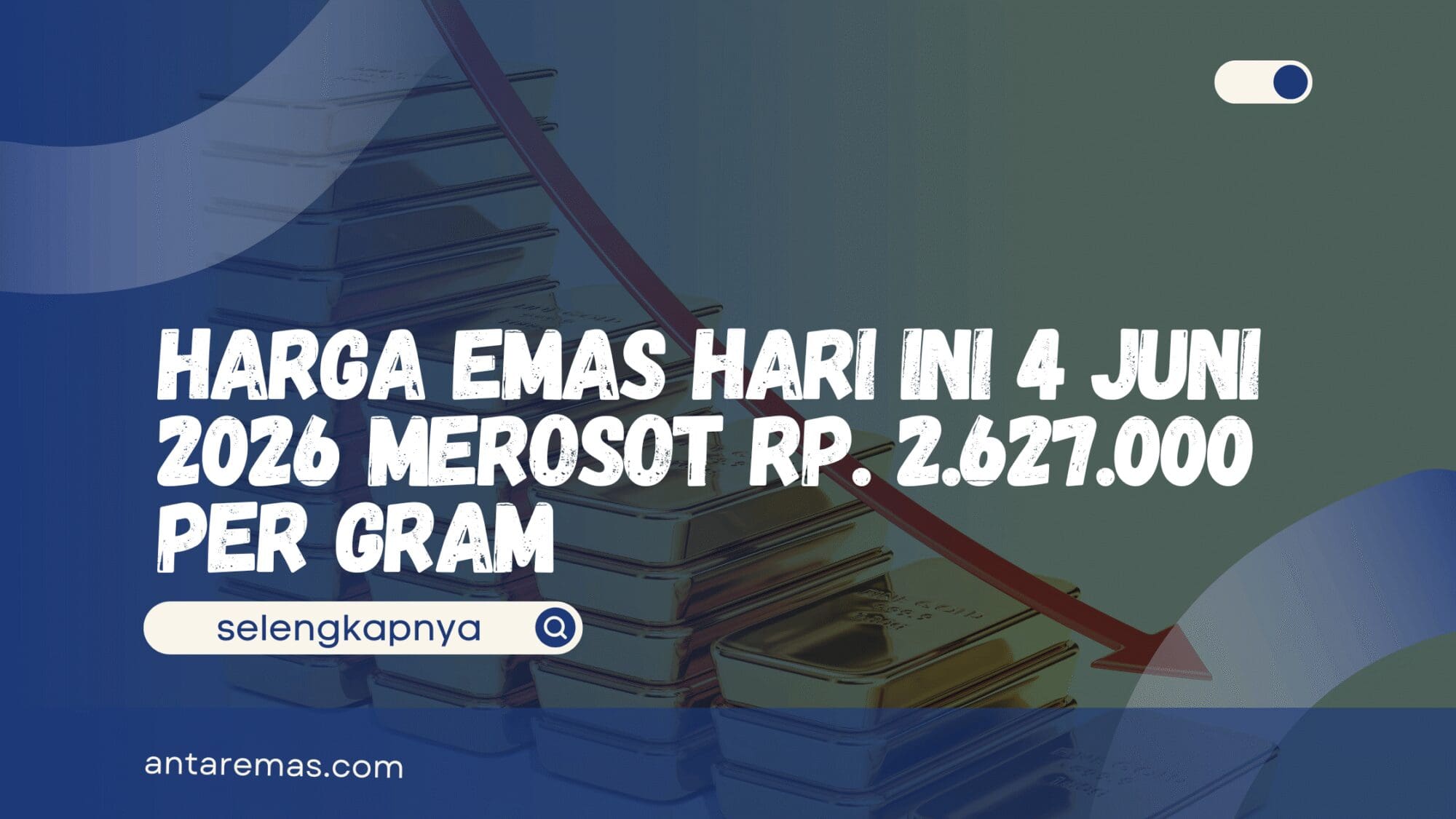 Harga Emas Hari Ini 4 Juni 2026