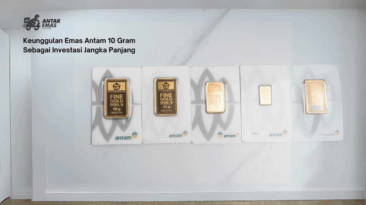 Emas Antam 10 Gram