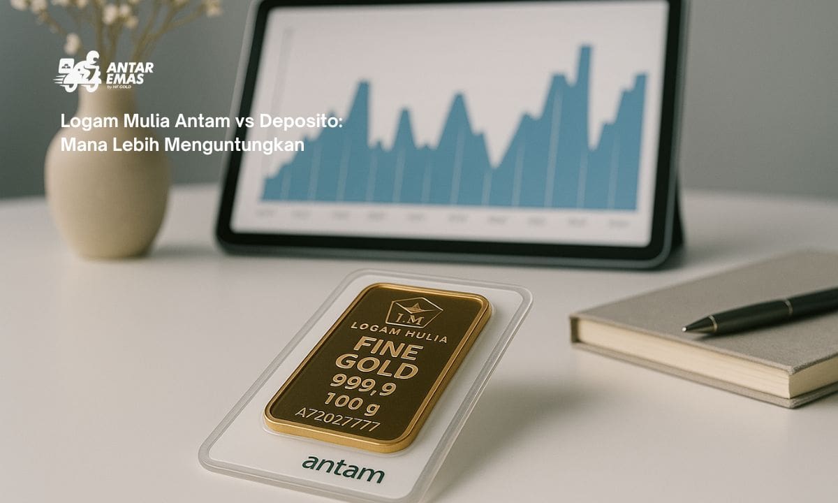 Logam Mulia Antam vs Deposito: Mana Lebih Menguntungkan?