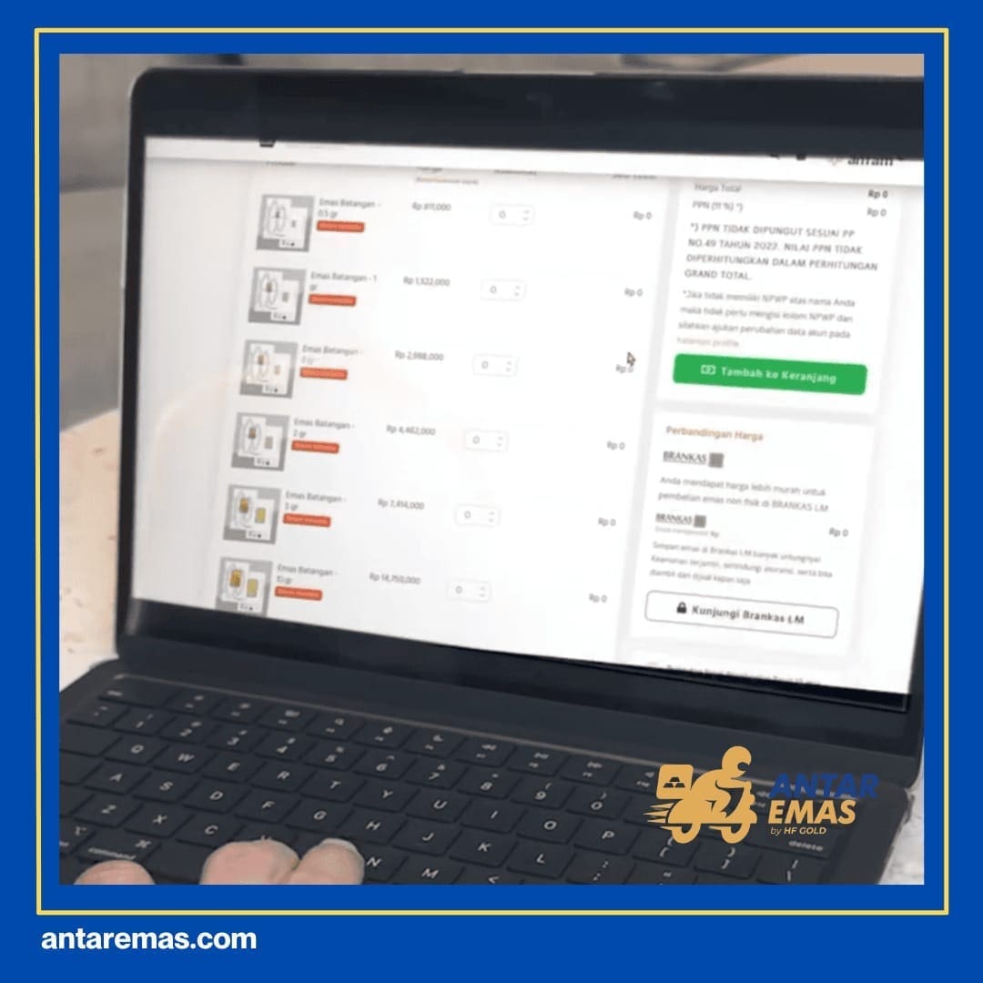 Beli Emas Online Menurut Islam